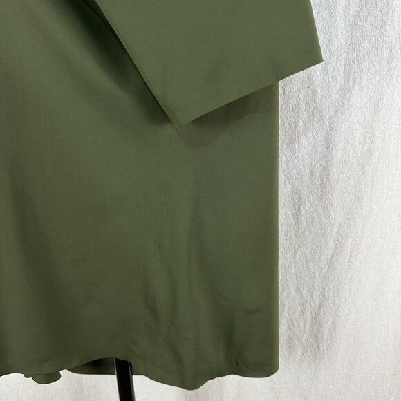 UNRL Shirt Men's XXL 2XL Olive Green Performance Pique Short Sleeve Golf Polo - Picture 6 of 8